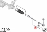 Bmw I8 I12 Steering Tie Rod 32106858672 Original. Fixed Price $676.62.