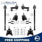 8PCS Front Tie Rod Ends + Ball Joints Fit For Honda Passport 1998-2002 K9465. Fixed Price $90.29.