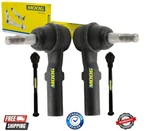 Front Inner & Outer Steering Tie Rod End 4PCS Set Moog For Gmc Sierra 2500 Hd. Fixed Price $183.33.