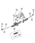 Genuine Mopar Steering Gear Lock Nut 6507629AB. Fixed Price $5.02.