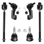 Front Lower Ball Joints Outer Inner Tie Rod Ends For 2002 - 2004 Jeep Liberty. Fixed Price $57.02.