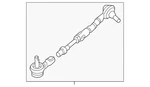 Genuine Nissan Tie Rod Assembly 48510-1PA0A. Fixed Price $181.58.
