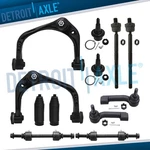 4WD Front Upper Control Arms W/ball Joints Sway Bars Tie Rods Kit Ford F-150. Fixed Price $176.57.