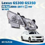 Xenon Afs For 2006-2011 Lexus GS300 GS350 Projector Headlight Passenger Right. Fixed Price $169.99.