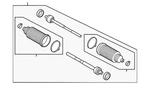 Genuine Ford Kit Tie Rod GR3Z-3280-G. Fixed Price $63.70.