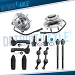 12PC 4WD Front Wheel Bearing Hub Tie Rod Sway Bar For 07-10 Expedition Navigator. Fixed Price $270.78.