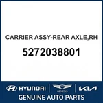 2000-2005 Kia Optima Carrier Assembly-rear Axle Oem New 5272038801. Fixed Price $297.42.