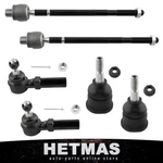 Fits 97-13 Chevrolet Corvette 6PCS Front Inner Outer Tie Rods Lower Ball Joints. Fixed Price $59.27.