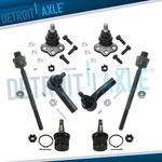 4X4 Front Upper Lower Ball Joints Inner Outer Tie Rods For Dodge Durango Dakota. Fixed Price $79.51.