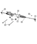 Genuine Mopar Outer End Tie Rod Kit 52855763AC. Fixed Price $70.73.