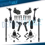 Upper Lower Ball Joint Inner Outer Tierod Sway Bar For Dodge Dakota Durango 2WD. Fixed Price $97.04.
