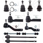 12 Of Suspension Kit Fit For 2003-2005 Gmc Savana 2500 Ball Joint Pitman Idler. Fixed Price $67.54.