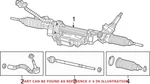 Genuine Oem Mopar Rack And Pinion Bellows Kit For Dodge Durango 68303628AB. Fixed Price $31.59.
