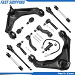 13PC Front Upper Control Arm Tierods For Chevy Gmc Silverado Sierra 2500 3500 Hd. Fixed Price $109.99.