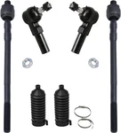 Inner Outer Tie Rod End W/steering Rack Boot Set For 1999-2003 Mazda Protege. Fixed Price $56.95.
