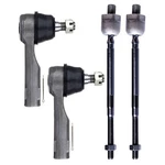 4PCS Front Outer Inner Tie Rod End Suspension Kit For 89-94 Nissan 240SX Sentra. Fixed Price $31.90.