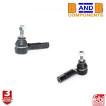 Febi 14180 14182 Track Tie Rod Ends Pair Front Left & Right For Audi A3 8L Vw. Fixed Price $30.91.