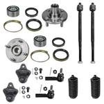 4-LUG Front Ball Joints Tie Rods Wheel Hubs For 1996-2002 Chevrolet Prizm. Fixed Price $126.95.