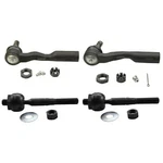 Moog Front Left Right Inner Outer Tie Rod Ends Kit Set For Toyota Sequoia Tundra. Fixed Price $143.95.