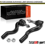 2PCS Tie Rod End For Dodge Durango 16-23 Jeep Grand Cherokee Front Lh & Rh Outer. Fixed Price $43.99.