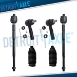 Front Inner Outer Tie Rod Ends Rack Boots For 1998 1999 2000 2001 Nissan Altima. Fixed Price $37.20.