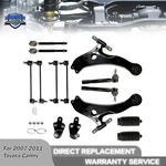 For 2007-2011 Toyota Camry Front Upper & Lower Control Arms Tie Rod End Sway Bar. Fixed Price $88.39.