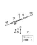 Genuine Mopar Tie Rod End Package Right 5143556AC. Fixed Price $74.88.